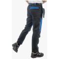 Брюки летние мужские Brodeks KS334, синий, чёрный