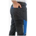 Брюки летние мужские Brodeks KS334, синий, чёрный