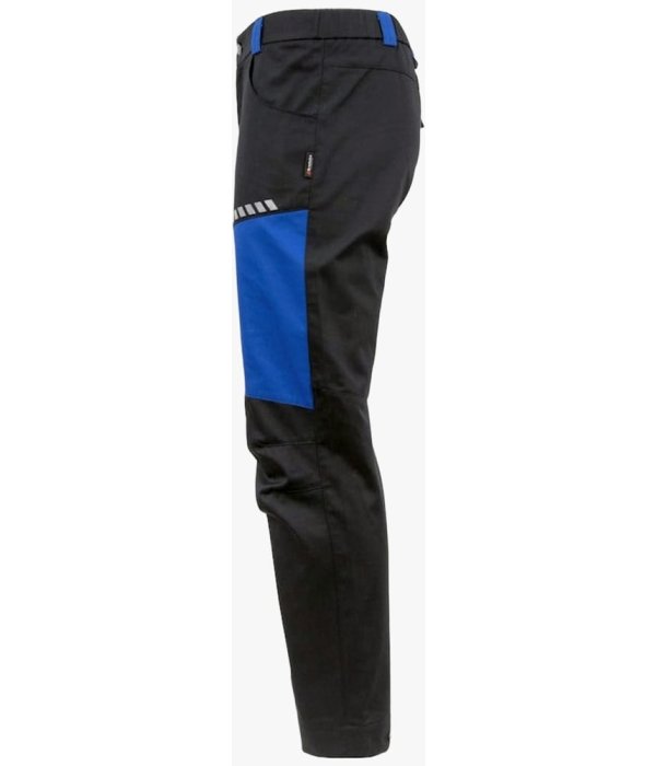 Брюки летние мужские Brodeks KS334, синий, чёрный