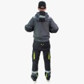 Комбинезон летний мужской Brodeks KS503, серый, чёрный