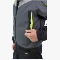 Комбинезон летний мужской Brodeks KS503, серый, чёрный