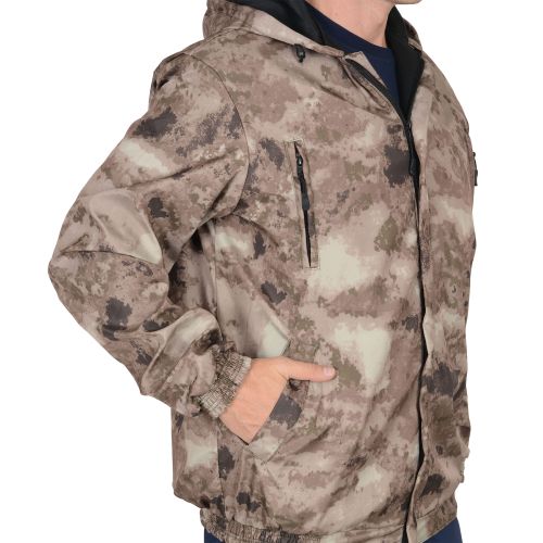 Куртка "Сириус-Бриз" (ткань Дюспо-бондинг) КМФ Бежевые облака