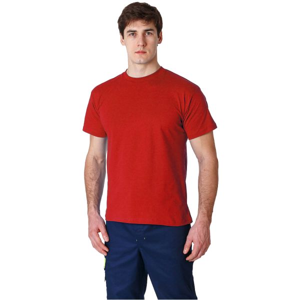 Футболка, ткань Трикотаж, 160 г/м2, цвет красный