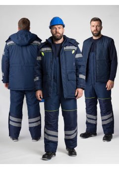 Костюм зимний ProfLineSpecialist (тк.Мембрана) п/к, т.синий