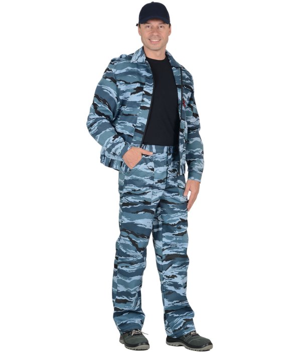 Костюм СИРИУС-БЛОКПОСТ/ВЫМПЕЛ куртка, брюки, КМФ Серый вихрь