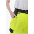 Брюки сигнальные летние женские Brodeks KS319, жёлтый, чёрный