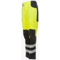 Брюки сигнальные летние женские Brodeks KS319, жёлтый, чёрный