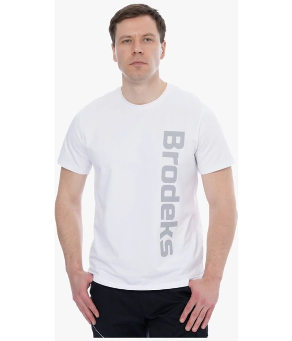 Футболка мужская Brodeks KS704, белый