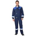 Куртка СИРИУС-БОСТОН т.синяя с васильковой и черной отделкой