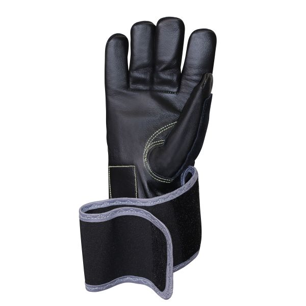 Перчатки Вибро-01-SP Safeprotect, чёрные, натуральная кожа, размер 10,5