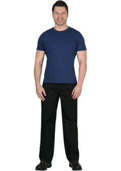 Футболка темно-синяя 160г/м2