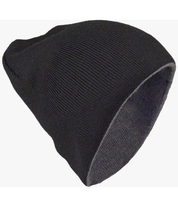 Шапка Brodeks Light Bicolor, чёрный, серый