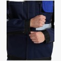 Костюм летний мужской Вивантек-2 СОП У. (тк.Смесовая,240) полукомбинезон, тёмно-синий, чёрный, васильковый