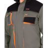 Куртка рабочая летняя "Сириус-Манхеттен", цвет оливковый с оранжевым и чёрным