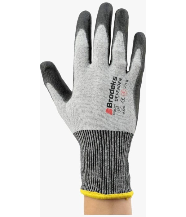 Перчатки Brodeks GC-11, серый, чёрный