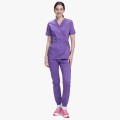 Костюм хирургический женский Модерн-004 (тк.Стрейч,120) MedLine, сиреневый