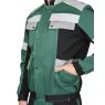 Костюм мужской летний "Сириус-Полином", куртка, полукомбинезон, цвет зелёный, СОП 50 мм
