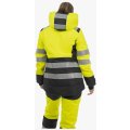 Куртка сигнальная зимняя женская Brodeks KW230, жёлтый, чёрный