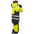 Куртка сигнальная зимняя женская Brodeks KW230, жёлтый, чёрный