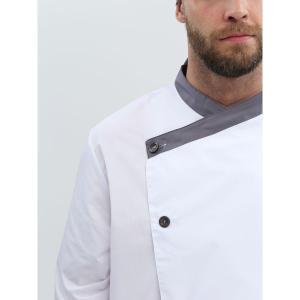 Костюм Канди, ткань Тиси, 120 г/м2, цвет серый, белый