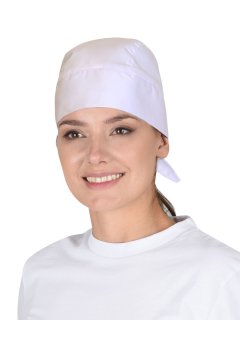 Бандана повара белая, ХАССП