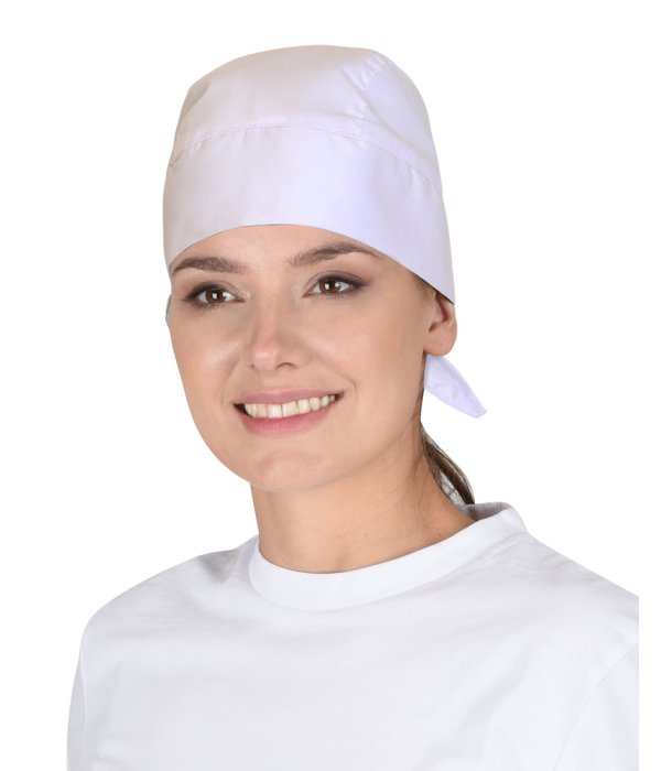 Бандана повара белая, ХАССП