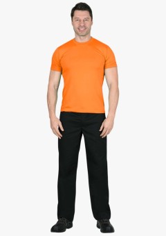 Футболка мужская оранжевая 160 гр/м2