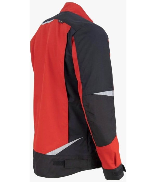 Куртка летняя мужская Brodeks KS202, красный, чёрный