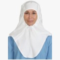 Подшлемник-балаклава с регулировкой UBK001 (тк. Трикотаж, 190 гр/м2), белый
