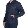 Костюм мужской "Сириус-Профи-2", куртка, брюки, 100% Х/Б, цвет синий