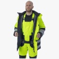 Куртка-парка зимняя мужская мультизащитная Brodeks MW29-83В, жёлтый, чёрный