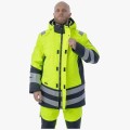 Куртка-парка зимняя мужская мультизащитная Brodeks MW29-83В, жёлтый, чёрный