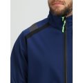 Куртка ProfLineLeader (тк.Софтшел), синий/черный