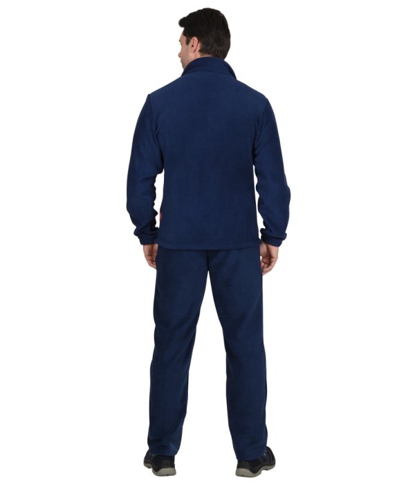 Куртка флисовая темно-синяя, 280 г/м2