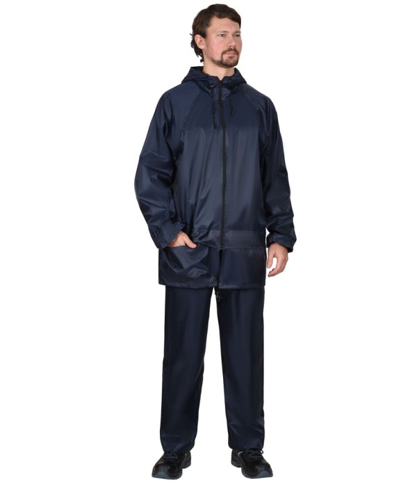 Костюм влагозащитный SIRIUS Профи (225 гр/м2) синий
