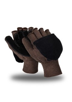 Перчатки-варежки Manipula Specialist® Эвены(шерсть, акрил+спилок), WG-795