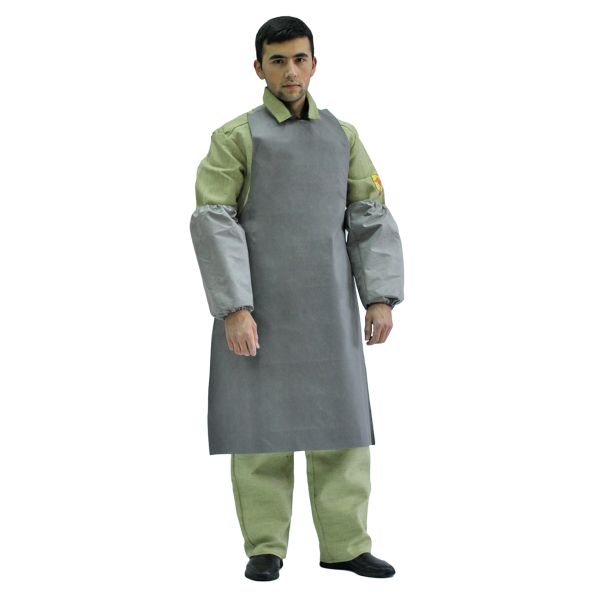 Нарукавники, ткань Диагональ прорезиненная, 460 г/м2, цвет серый