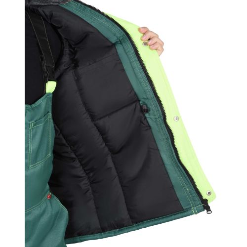 Костюм зимний мужской утеплённый "Сириус-Титан", куртка длинная, полукомбинезон и СОП 50 мм