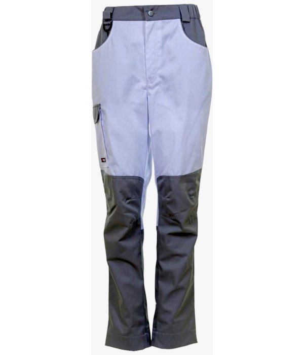 Брюки летние женские Brodeks KS328, белый, серый