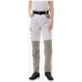 Брюки летние женские Brodeks KS328, белый, серый