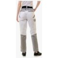 Брюки летние женские Brodeks KS328, белый, серый