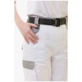 Брюки летние женские Brodeks KS328, белый, серый