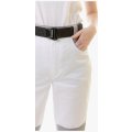 Брюки летние женские Brodeks KS328, белый, серый