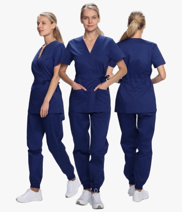 Костюм женский MedLine Марго (тк.Смесовая,145), тёмно-синий