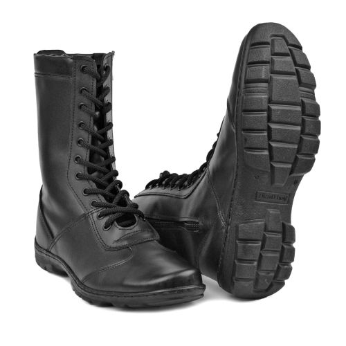 Ботинки с высокими берцами "Extrime" чёрные, натуральная кожа