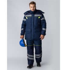 Костюм зимний PROFLINE SPECIALIST WINTER (тк.Восток-мембрана) п/к, т.синий
