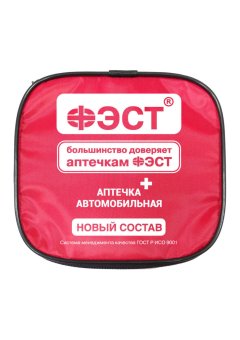 Аптечка ФЭСТ автомобильная мягкий футляр (арт.3737), №260н