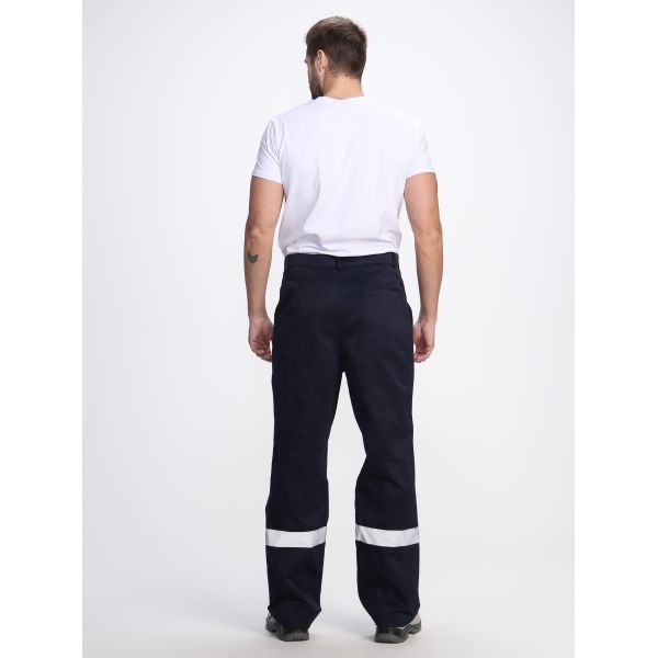 Костюм Фаворит-1 СОП усиленный IMP, ткань Смесовая, 210 г/м2, куртка, брюки, цвет тёмно-синий, васильковый, красный