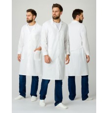Халат мужской (тк.Бязь,145), белый