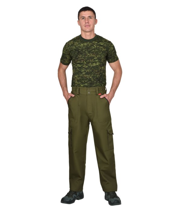 Футболка КМФ Цифра зелёная 160г/м2